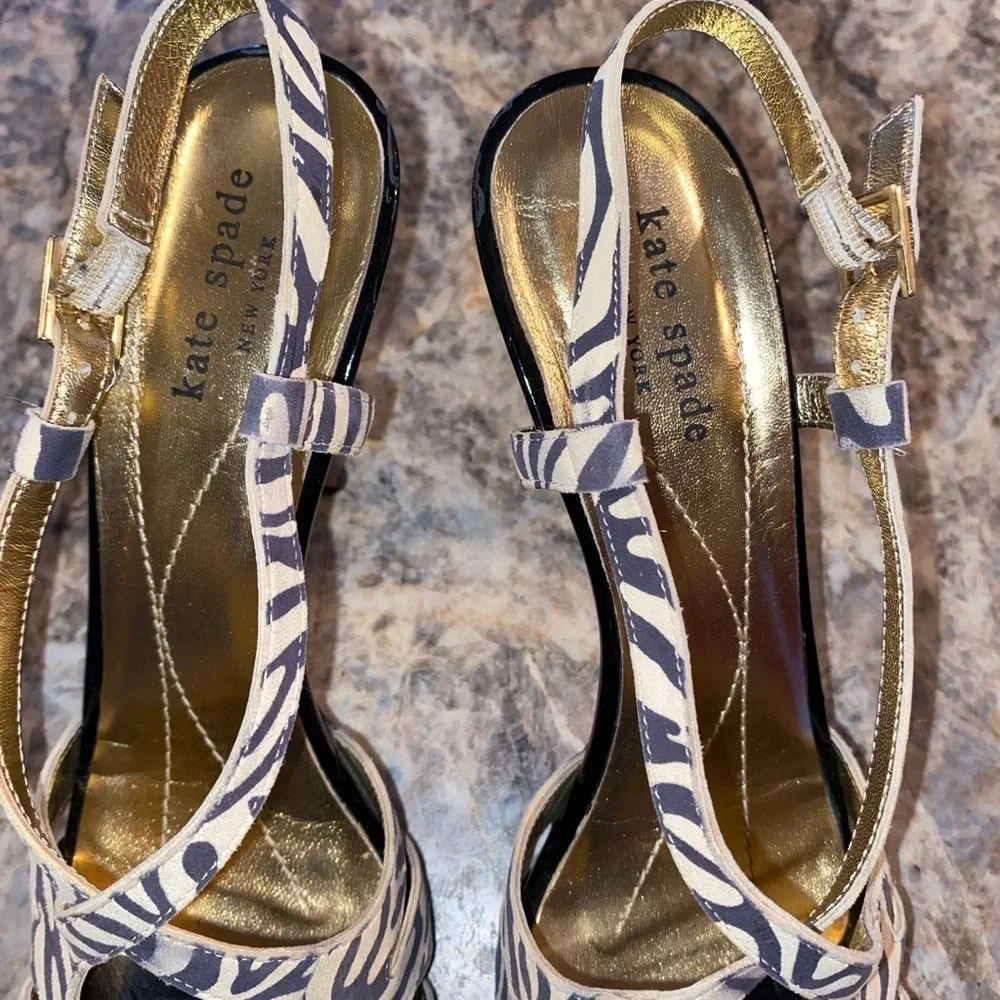 Kate Spade Animal Print Heels